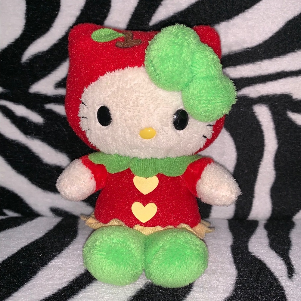 Mini Apple Hello Kitty Plush